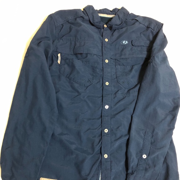 Mossy Oak fishing shirt, Small - Picture 6 of 8